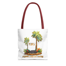 Load image into Gallery viewer, Tote Bag with Tropical Zebra Isopod Design - Stylish & Eco-Friendly