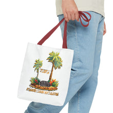 Load image into Gallery viewer, Tote Bag with Tropical Zebra Isopod Design - Stylish & Eco-Friendly