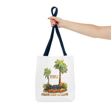 Load image into Gallery viewer, Tote Bag with Tropical Zebra Isopod Design - Stylish & Eco-Friendly