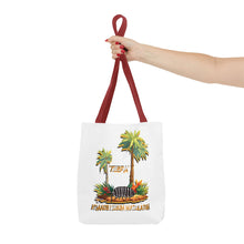 Load image into Gallery viewer, Tote Bag with Tropical Zebra Isopod Design - Stylish & Eco-Friendly