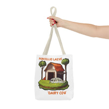 Load image into Gallery viewer, Nature Lover Dairy Cow Isopod Tote Bag