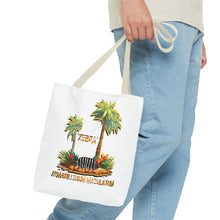 Load image into Gallery viewer, Tote Bag with Tropical Zebra Isopod Design - Stylish & Eco-Friendly