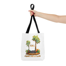 Load image into Gallery viewer, Tote Bag with Tropical Zebra Isopod Design - Stylish & Eco-Friendly