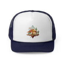 Load image into Gallery viewer, Trucker Caps - Bearded Dragon Desert Design