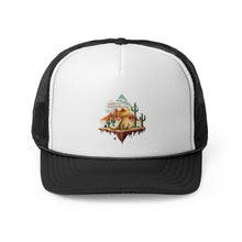 Load image into Gallery viewer, Trucker Caps - Bearded Dragon Desert Design