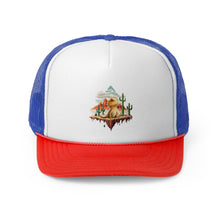 Load image into Gallery viewer, Trucker Caps - Bearded Dragon Desert Design