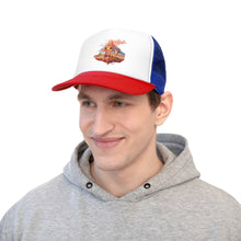 Load image into Gallery viewer, Trucker Cap Bearded Dragon Fun Design